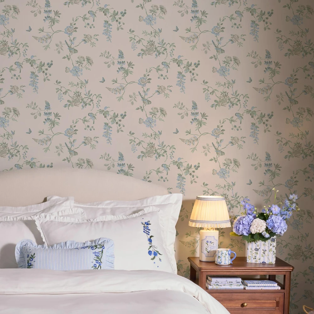 Cath Kidston Birds and Roses Blue Wallpaper - 149144_ROOMSET_BIRDS AND ROSES BLUE_02.jpg