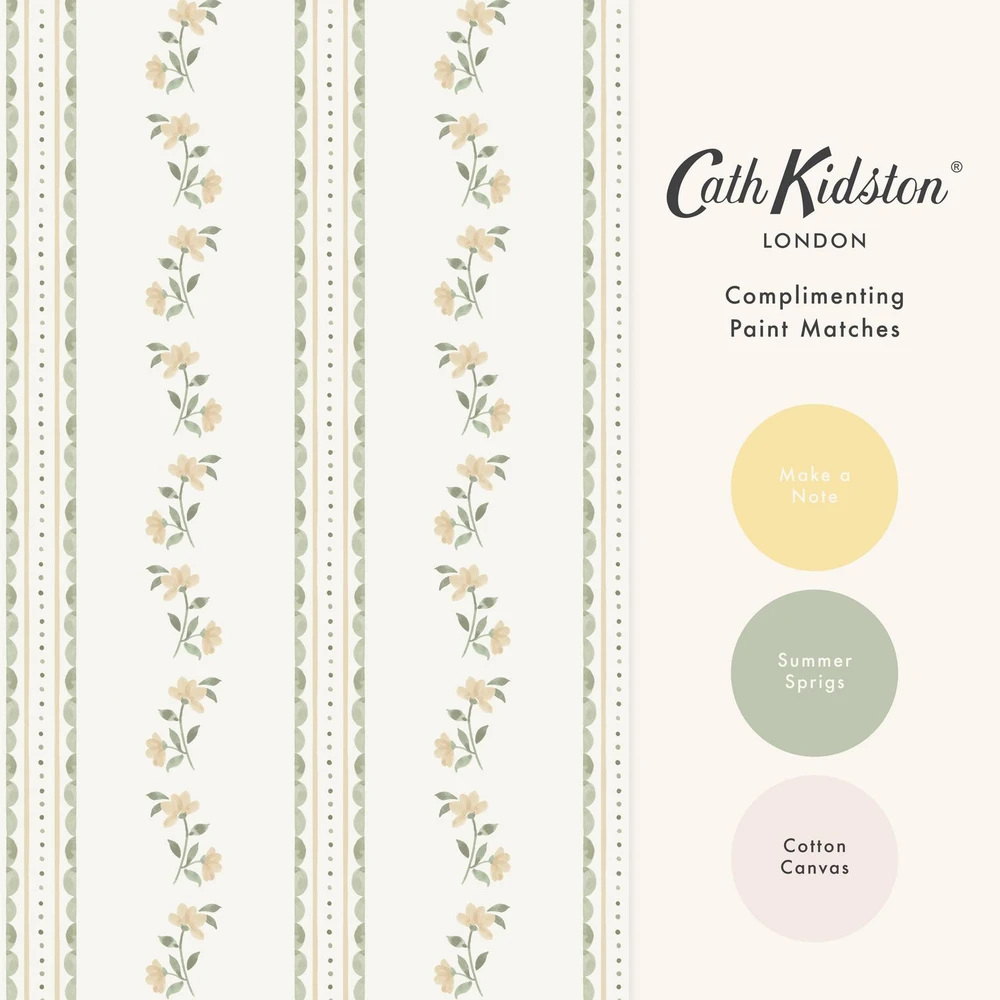 Cath Kidston Treasure Floral Lemon and Sage Wallpaper - 149124_FLATLAY_TREASURE FLORAL LEMON AND SAGE_01.jpg