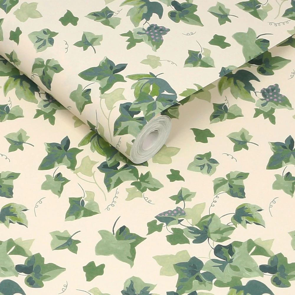 Cath Kidston Ivy Sky Green Wallpaper - 149128_ROLLSHOT_IVY SKY GREEN_01.jpg