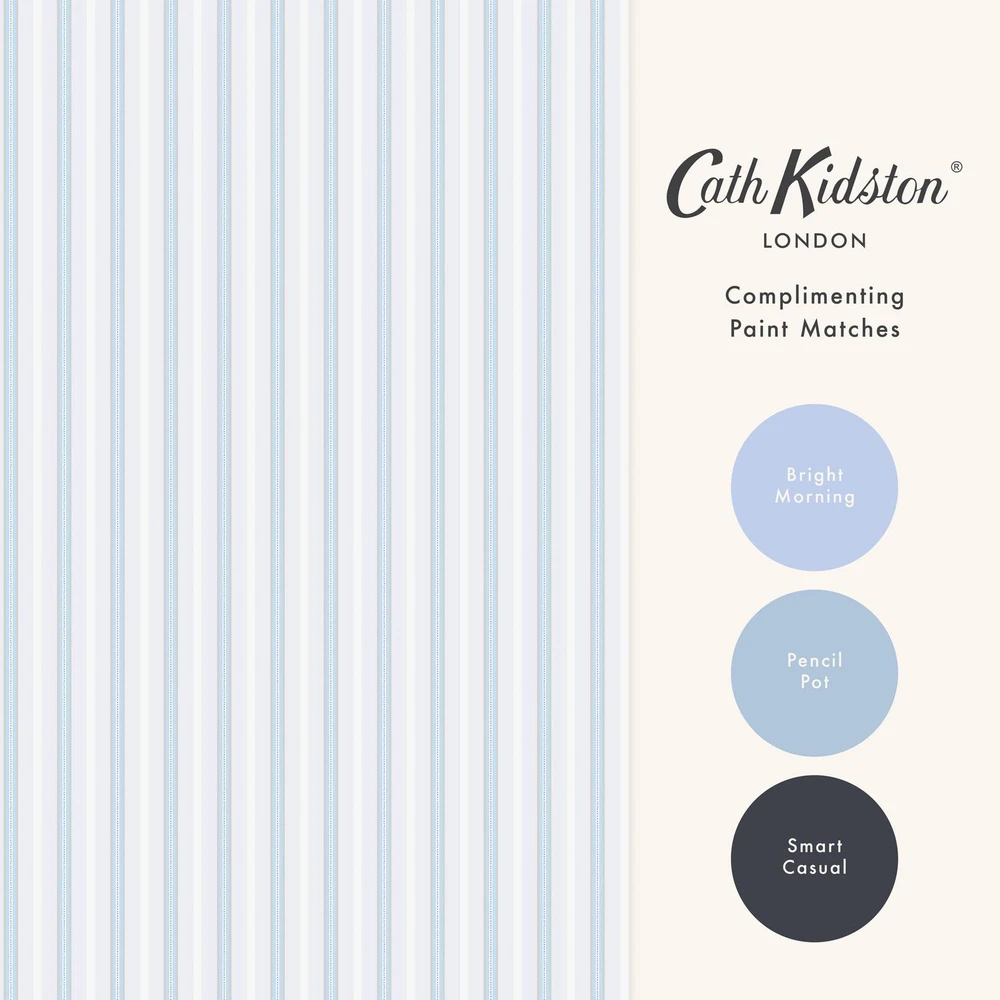 Cath Kidston Stitched Stripe Blue Wallpaper - 149142_FLATLAY_STITCHED STRIPE BLUE_01.jpg