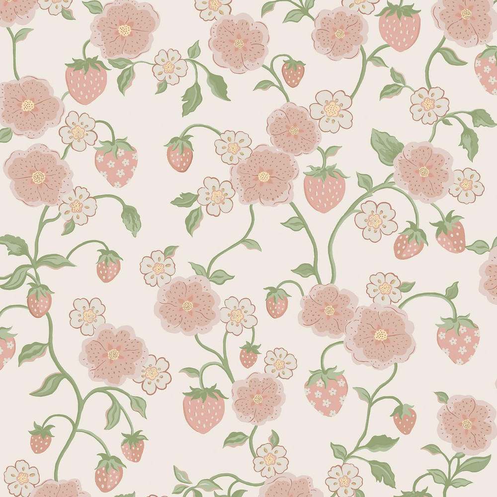 Cath Kidston Strawberry Pink Wallpaper - 149139_TILE_STRAWBERRY PINK_01.jpg