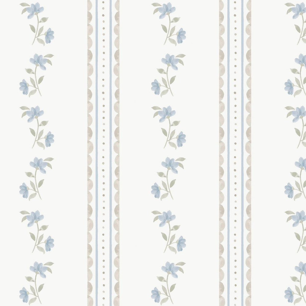 Cath Kidston Treasure Floral Powder Blue Wallpaper - 149125_TILE_TREASURE FLORAL POWDER BLUE_01.jpg