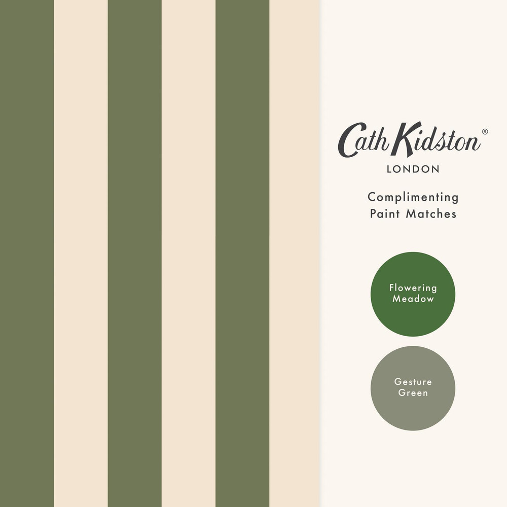 Cath Kidston Canopy Stripe Vintage Green Wallpaper - 149126_FLATLAY_CANOPY STRIPE VINTAGE GREEN_01.jpg