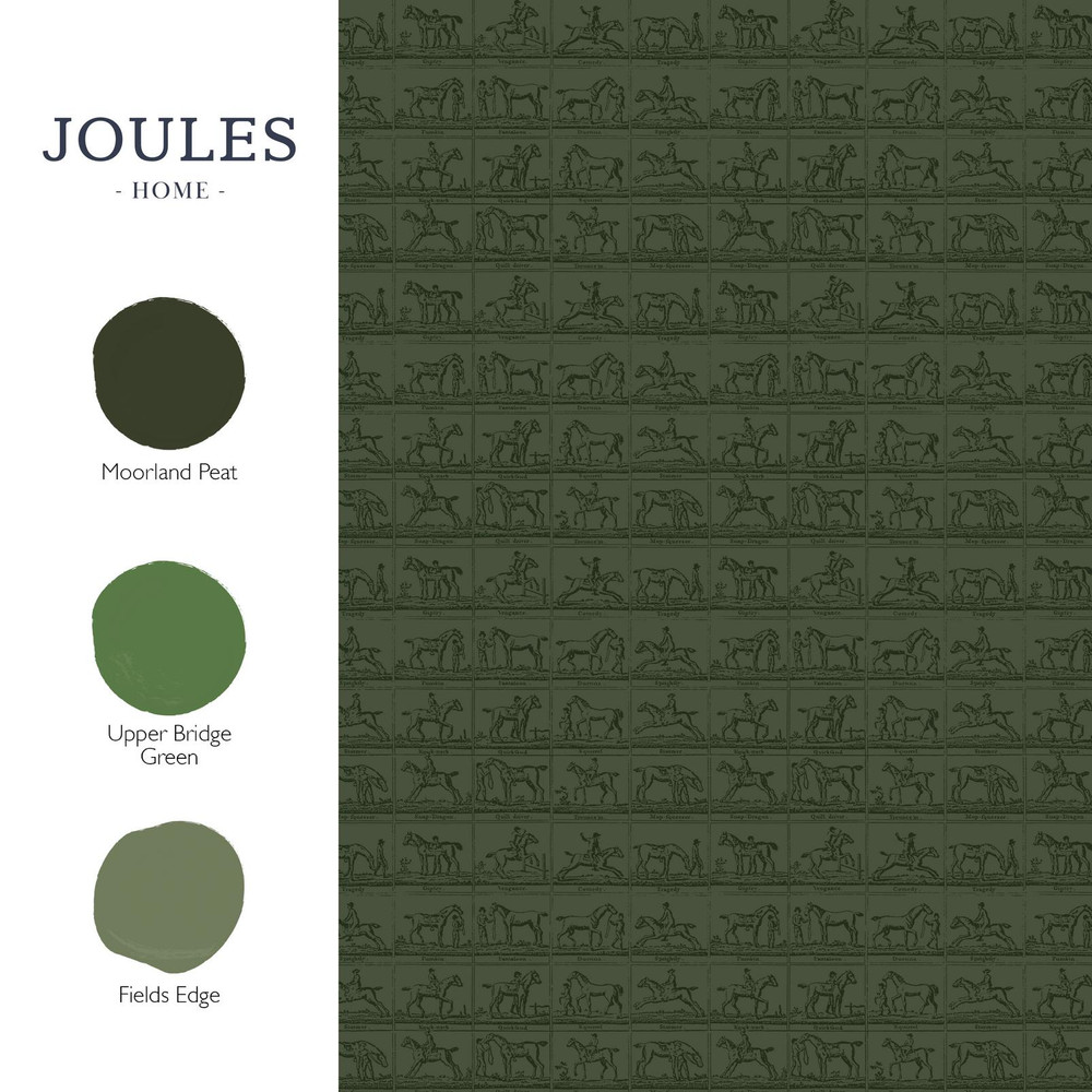 Joules Horse Grid Green Wallpaper - 149519_FLATLAY_HORSE GRID GREEN_01.jpg
