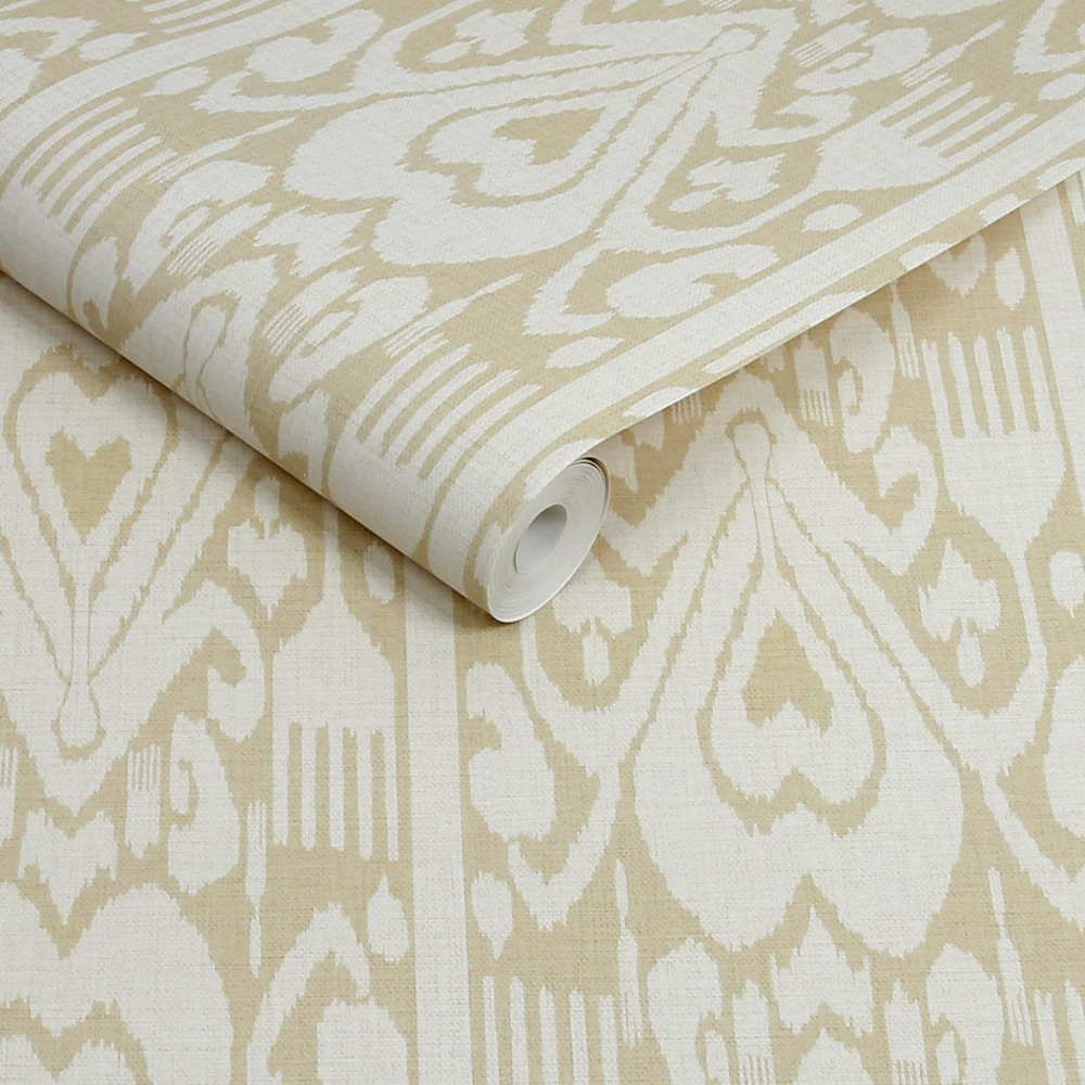 Joules Artisanal Ikat Cream Wallpaper - 149540_ROLLSHOT_ARTISANAL IKAT CREAM_01.jpg