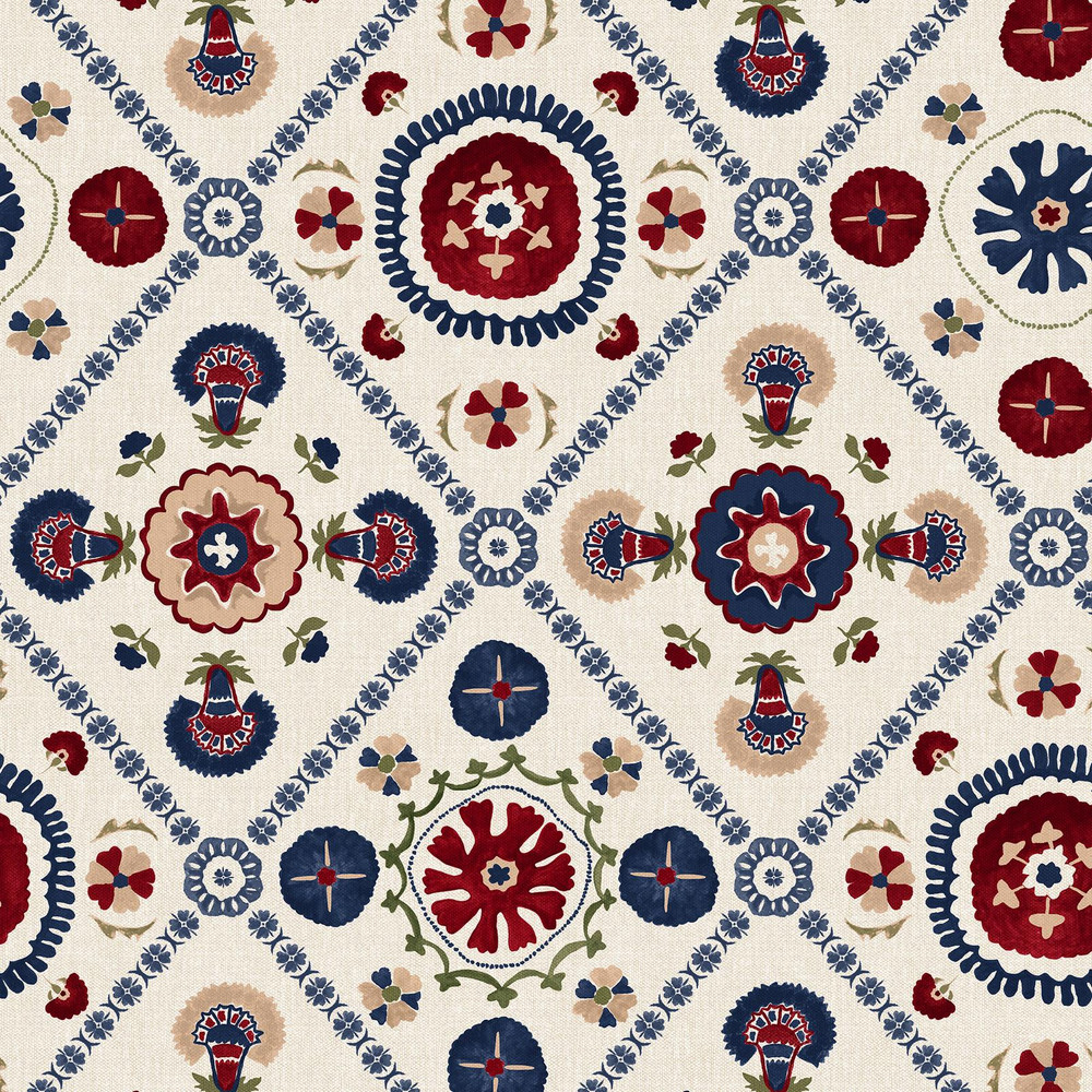 Joules Festival Floral Trellis Cream Wallpaper - 149549_TILE_FESTIVAL FLORAL TRELLIS CREAM_01.jpg