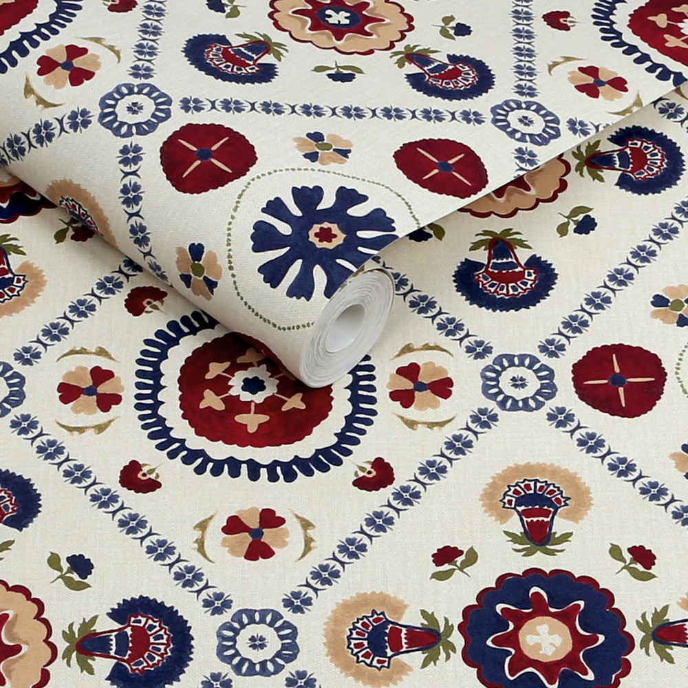 Joules Festival Floral Trellis Cream Wallpaper - 149549_ROLLSHOT_FESTIVAL FLORAL TRELLIS CREAM_01.jpg