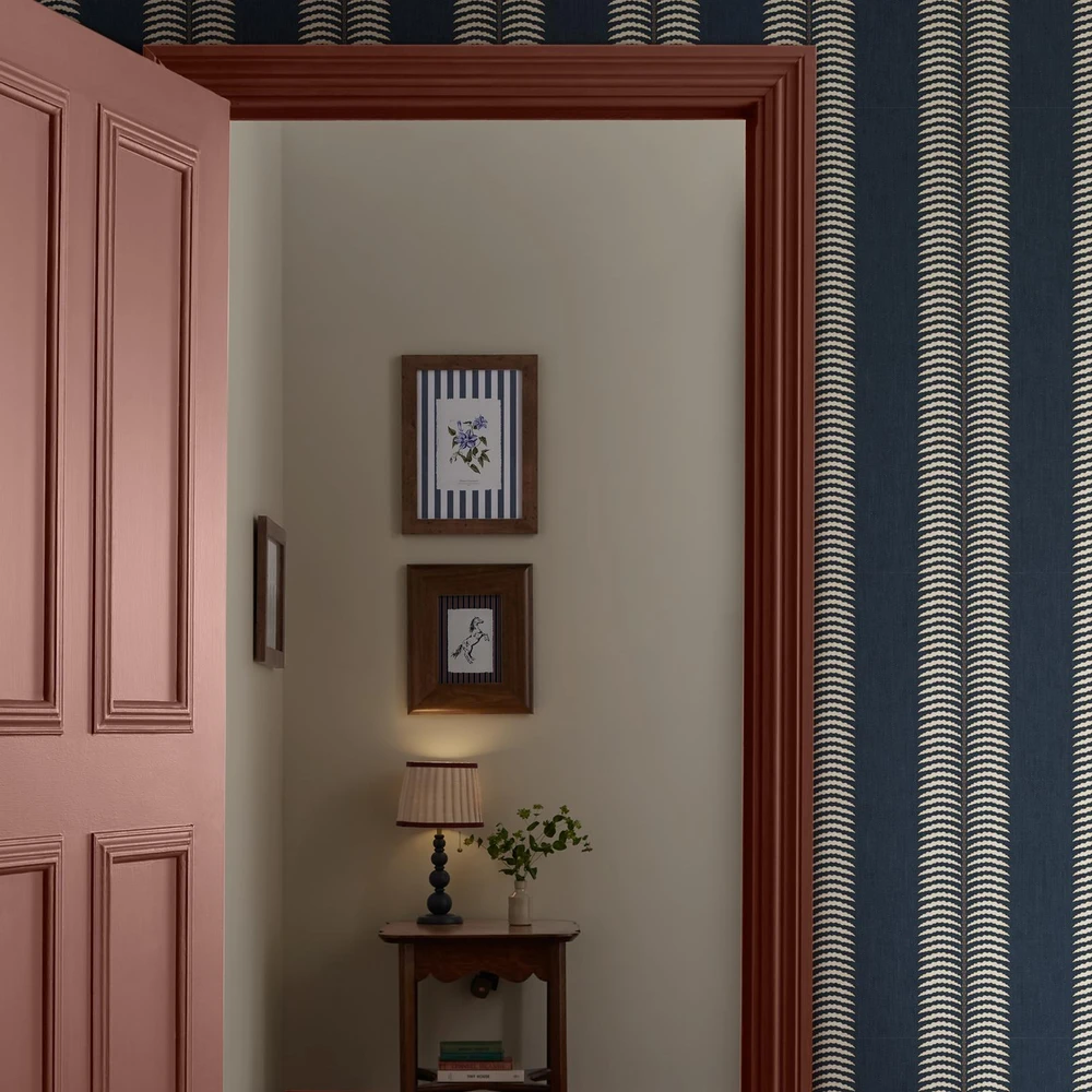 Joules Palm Leaf Stripe Blue Wallpaper - 149561_ROOMSET_PALM LEAF STRIPE BLUE_01.jpg