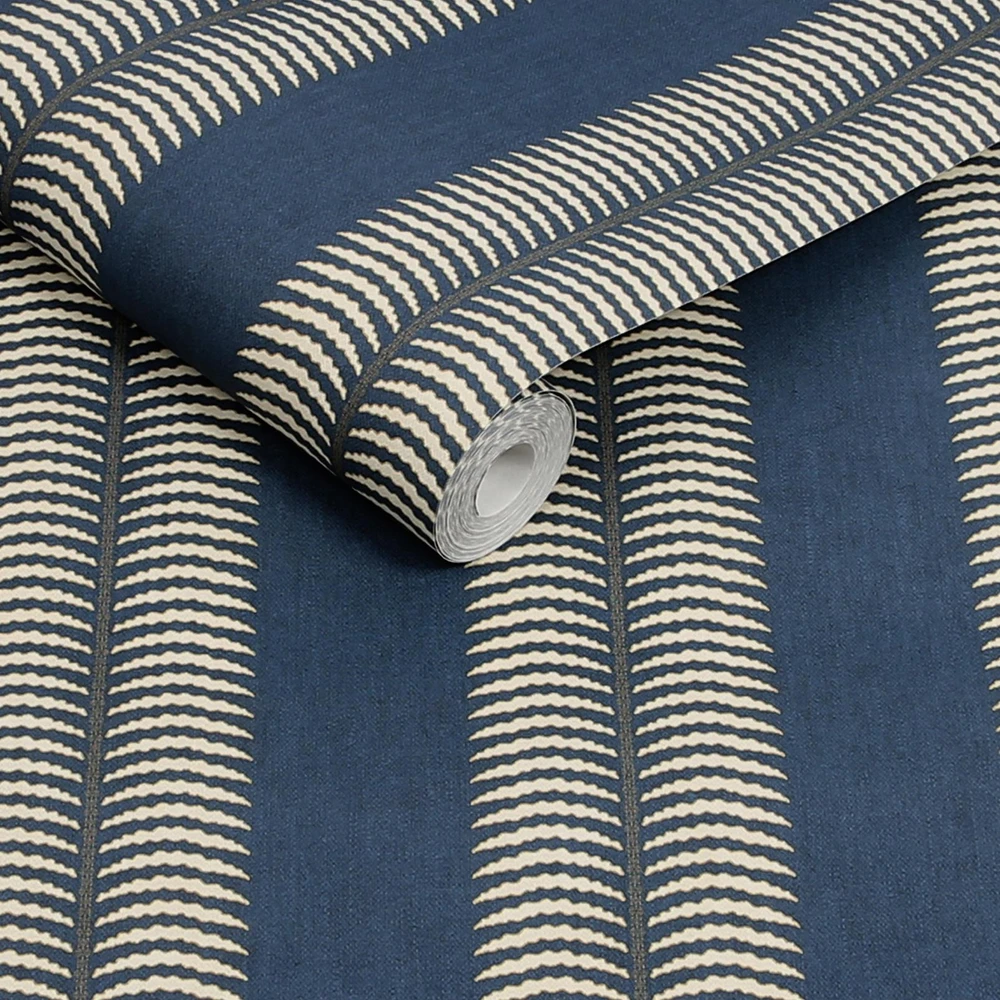 Joules Palm Leaf Stripe Blue Wallpaper - 149561_ROLLSHOT_PALM LEAF STRIPE BLUE_01.jpg