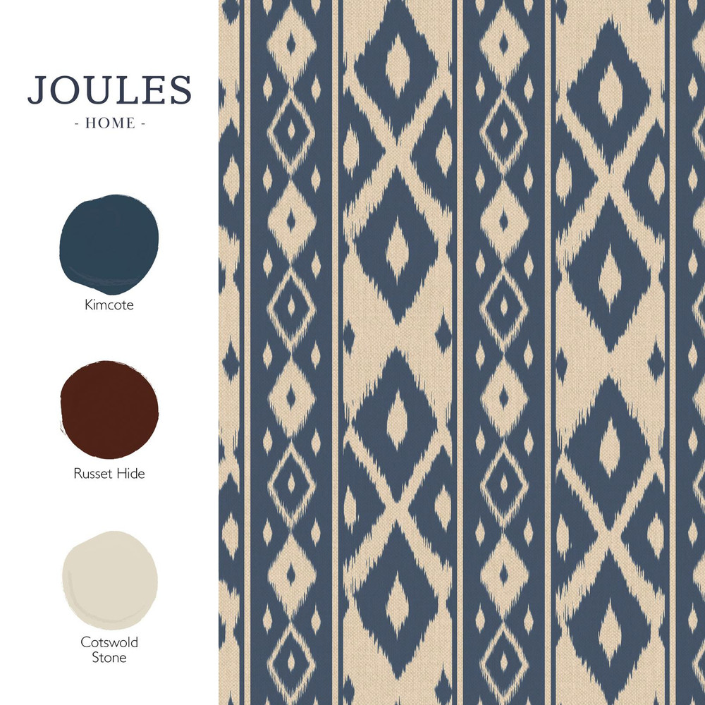 Joules Ikat Stripe Blue Wallpaper - 149534_FLATLAY_IKAT STRIPE BLUE_01.jpg