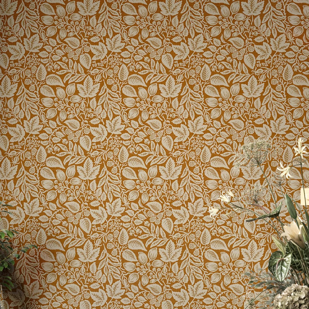 Rustling Leaves Gold Wallpaper - 146936_ROOMSET_RUSTLING_LEAVES_GOLD_02.jpg
