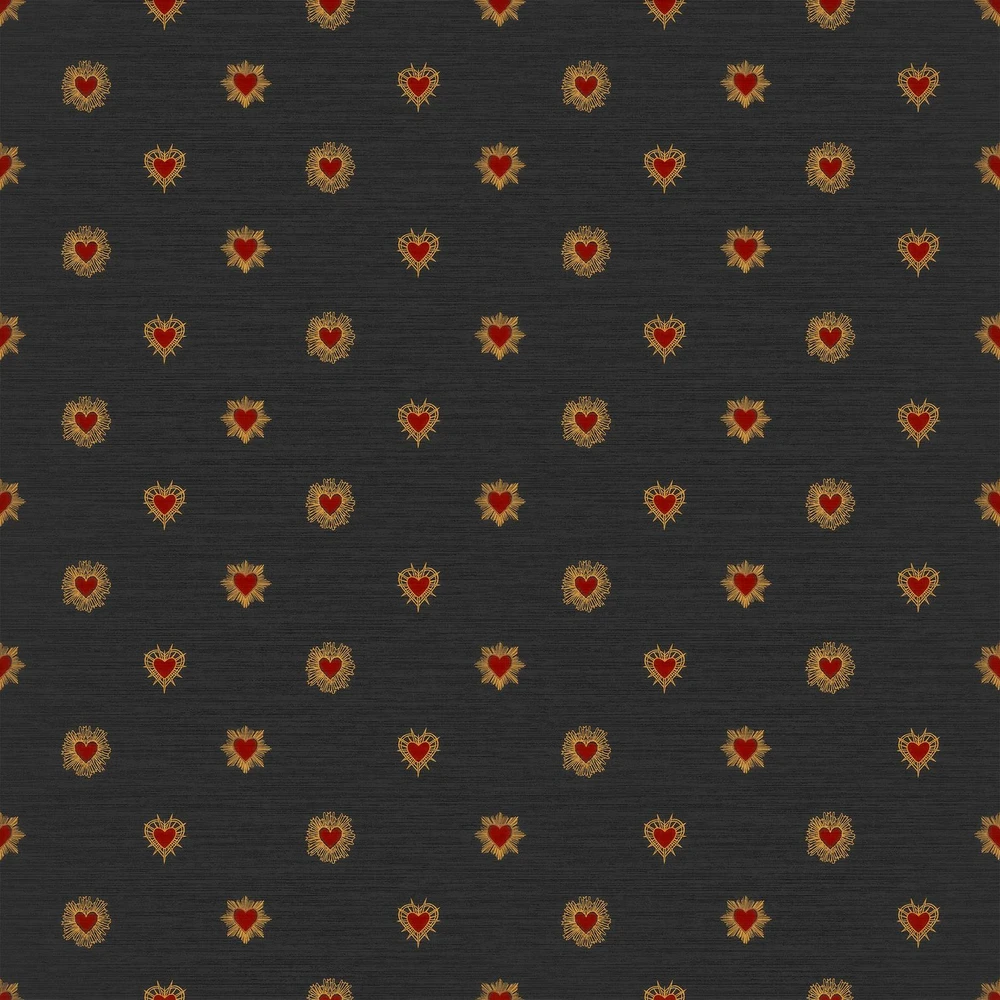 Rockett St George Sacred Hearts Noir Red Wallpaper - 149638_TILE_SACRED HEARTS NOIR RED_01.jpg