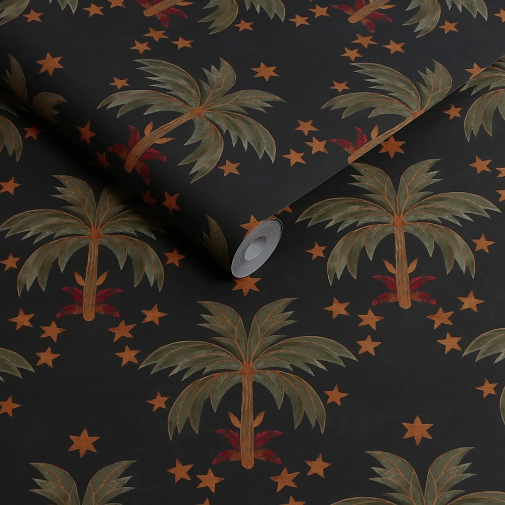 Rockett St George Midnight Palms Noir Wallpaper - 149635_ROLLSHOT_MIDNIGHT PALMS NOIR_01.jpg