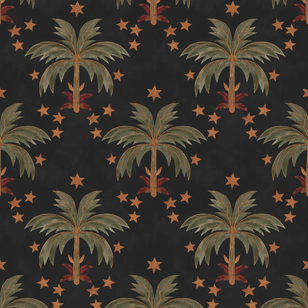 Rockett St George Midnight Palms Noir Wallpaper - 149635_TILE_MIDNIGHT PALMS NOIR_01.jpg