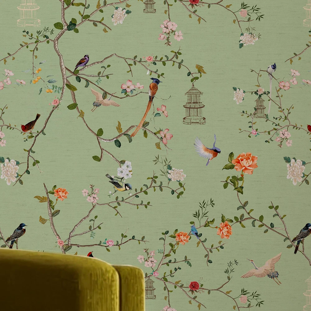 Rockett St George The Secret Garden Chinoiserie Green Tea Wallpaper - 149631_ROOMSET_THE SECRET GARDEN CHINOISERIE GREEN TEA_02.jpg