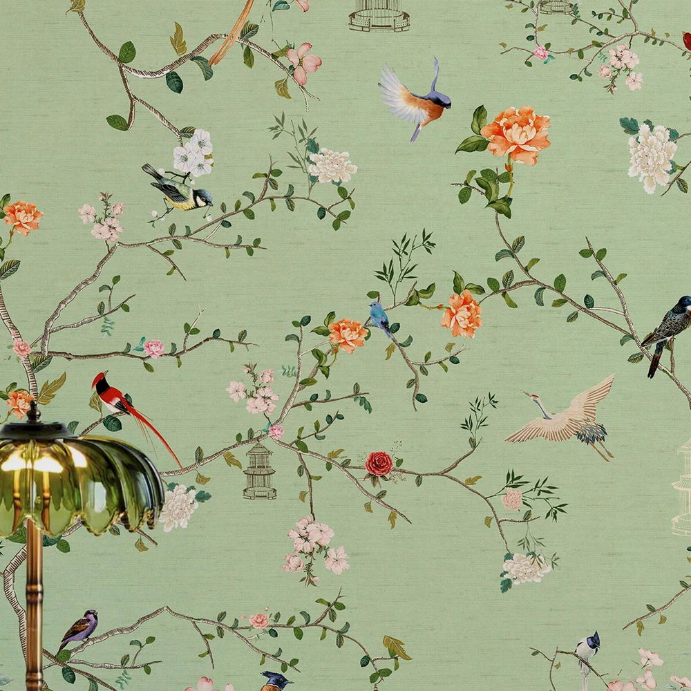 Rockett St George The Secret Garden Chinoiserie Green Tea Wallpaper - 149631_ROOMSET_THE SECRET GARDEN CHINOISERIE GREEN TEA_03.jpg