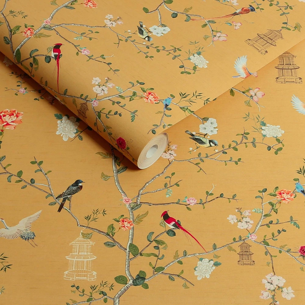 Rockett St George The Secret Garden Chinoiserie Golden Hour Wallpaper - 149630_ROLLSHOT_THE SECRET GARDEN CHINOISERIE GOLDEN HOUR_01.jpg