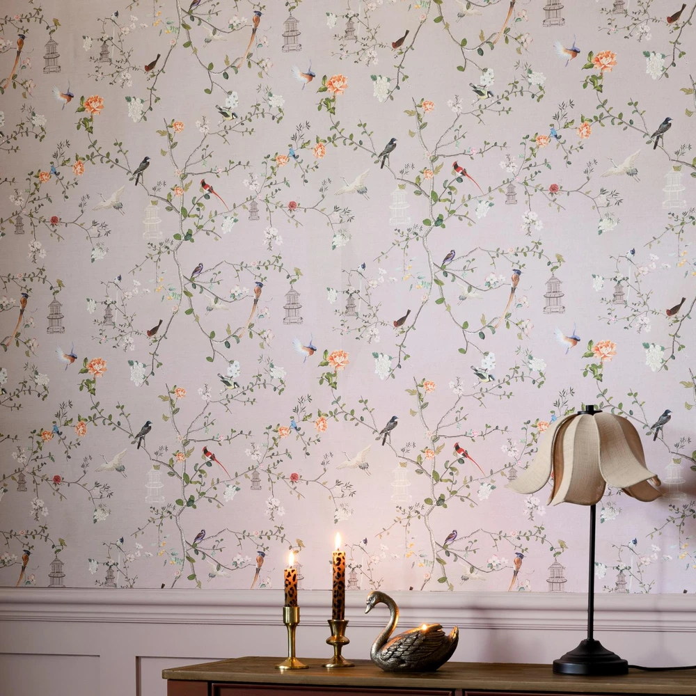 Rockett St George The Secret Garden Chinoiserie Dusty Lilac Wallpaper - 149627_ROOMSET_THE SECRET GARDEN CHINOISERIE DUSTY LILAC_01.jpg