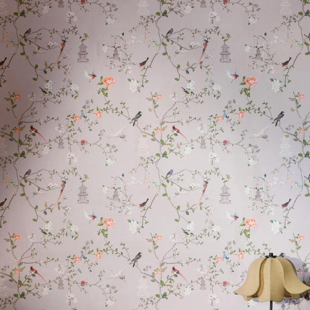 Rockett St George The Secret Garden Chinoiserie Dusty Lilac Wallpaper - 149627_ROOMSET_THE SECRET GARDEN CHINOISERIE DUSTY LILAC_02.jpg
