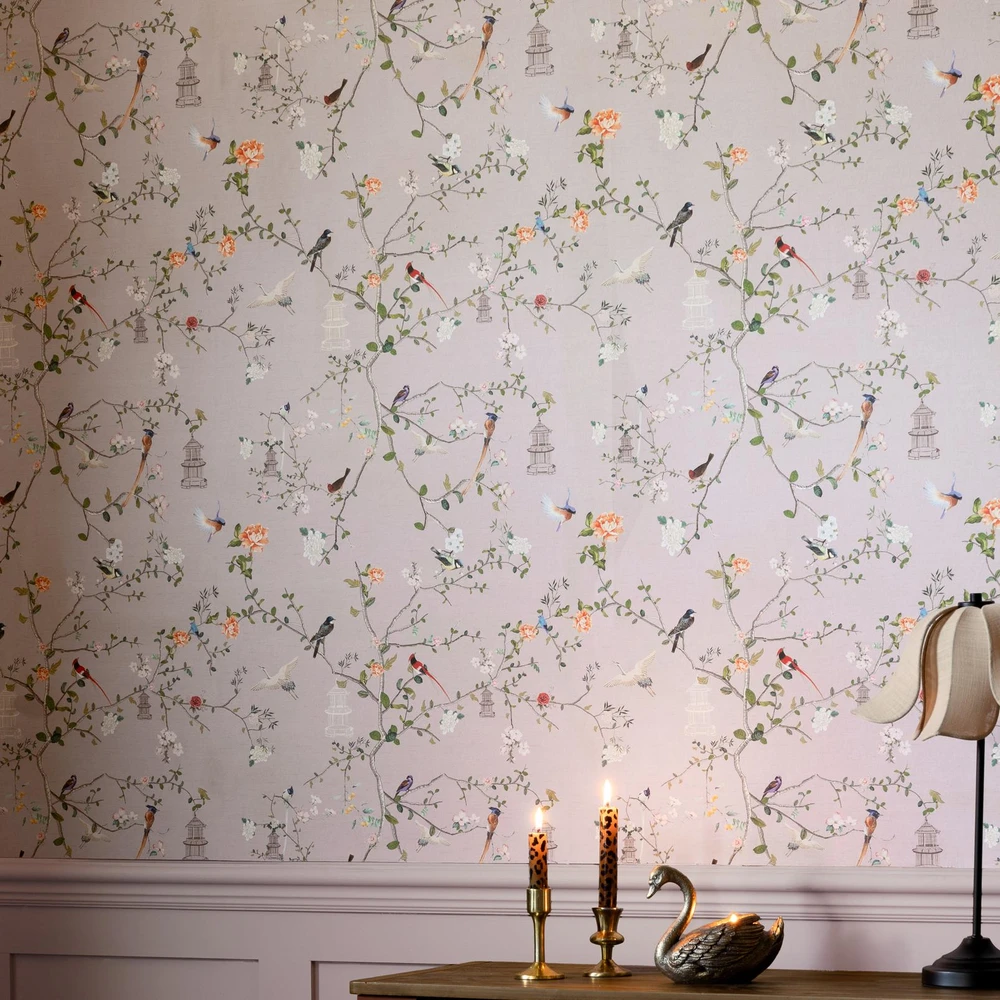 Rockett St George The Secret Garden Chinoiserie Dusty Lilac Wallpaper - 149627_ROOMSET_THE SECRET GARDEN CHINOISERIE DUSTY LILAC_03.jpg
