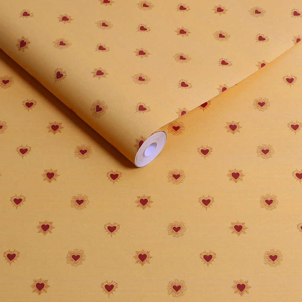 Rockett St George Sacred Hearts Golden Hour Red Wallpaper - 149640_ROLLSHOT_SACRED HEARTS GOLDEN HOUR RED_01.jpg