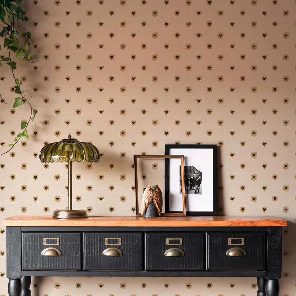 Rockett St George Sacred Hearts Ivory Noir Wallpaper - 149637_ROOMSET_SACRED HEARTS IVORY NOIR_01.jpg