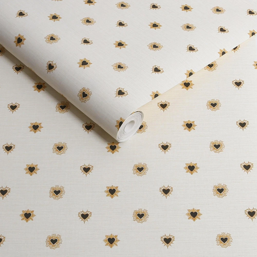 Rockett St George Sacred Hearts Ivory Noir Wallpaper - 149637_ROLLSHOT_SACRED HEARTS IVORY NOIR_01.jpg