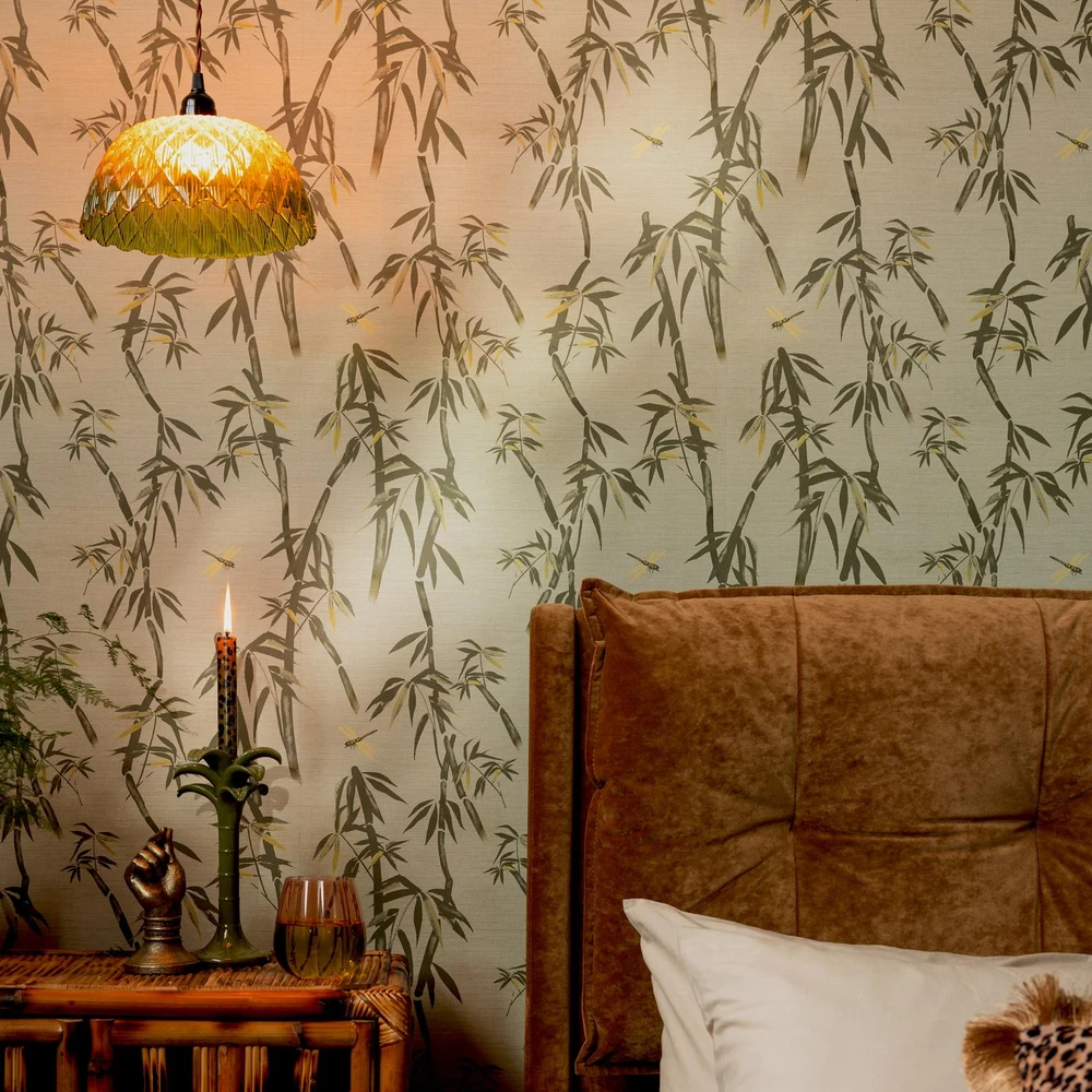 Rockett St George Wham Bamboo Sage Green Wallpaper - 149634_ROOMSET_WHAM BAMBOO SAGE GREEN_01.jpg