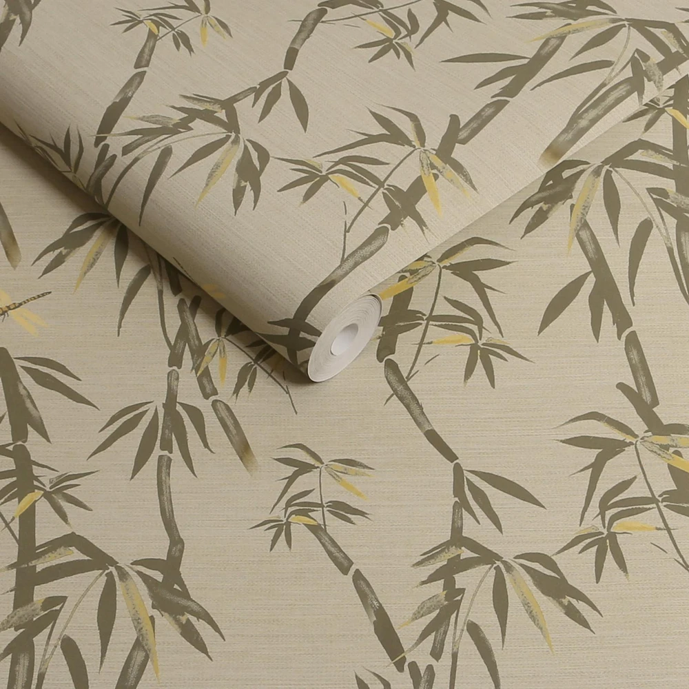 Rockett St George Wham Bamboo Sage Green Wallpaper - 149634_ROLLSHOT_WHAM BAMBOO SAGE GREEN_01.jpg