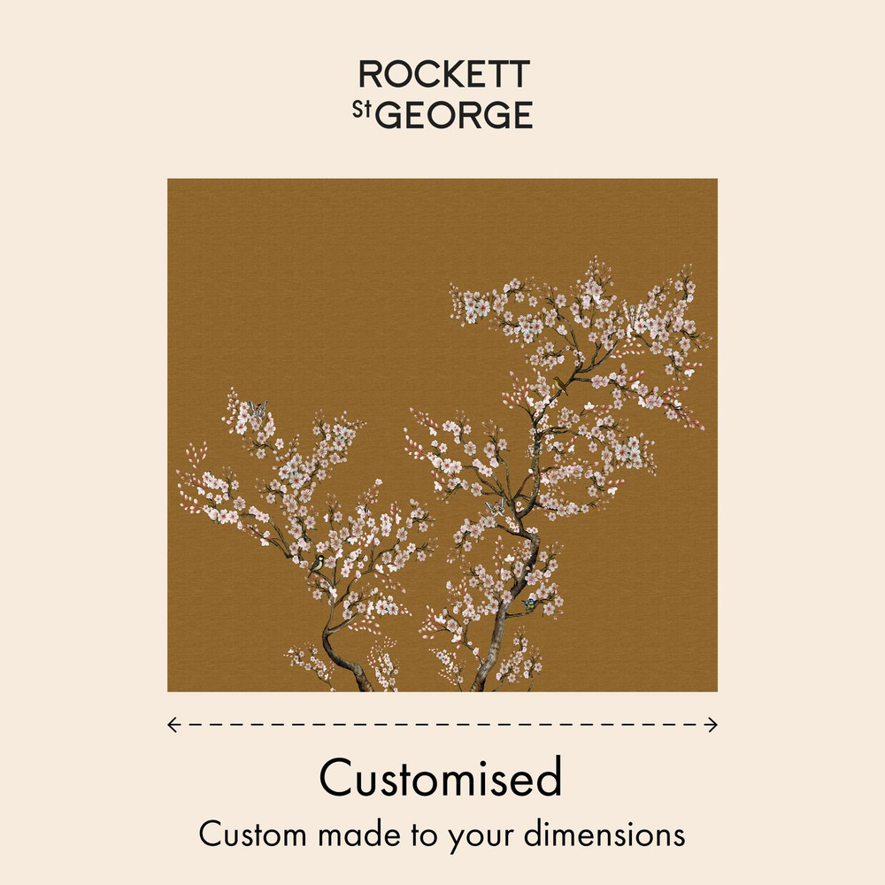 Rockett St George Blossom Mischief Antique Gold Bespoke Mural - 150156_INFO_BLOSSOM MISCHIEF ANTIQUE GOLD_01.jpg