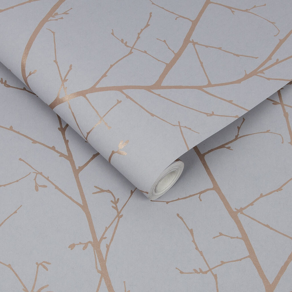 Boreas Soft Grey Wallpaper