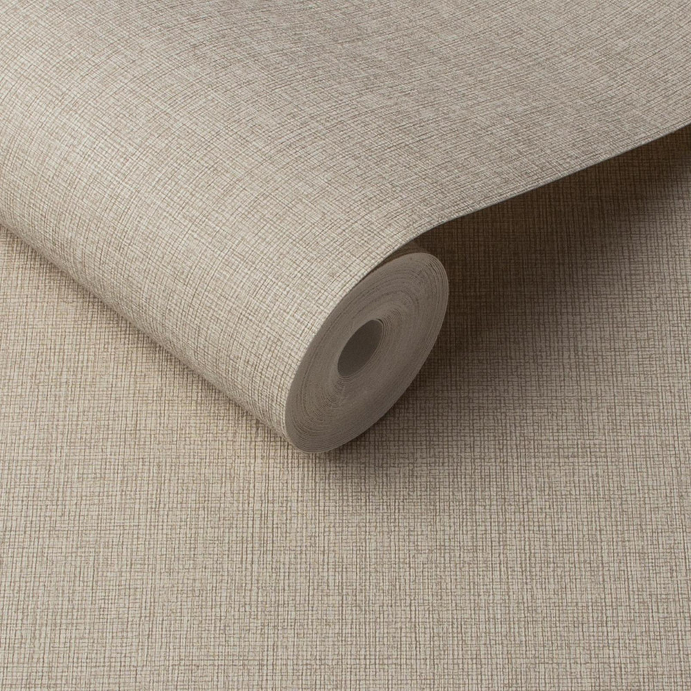 Linen Beige Wallpaper - 105854_ROLLSHOT_LINEN BEIGE_02.jpg