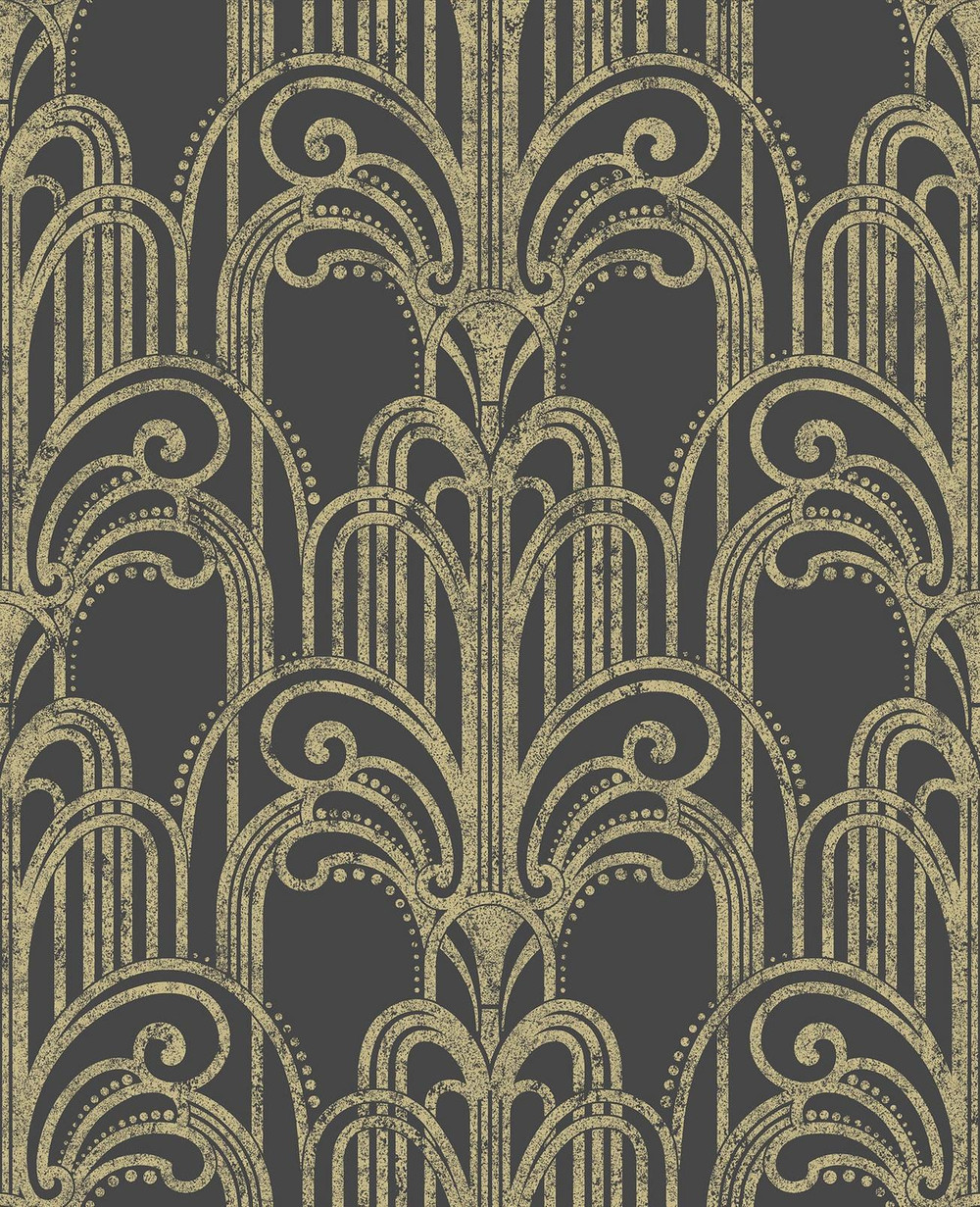 Art Deco Black and Gold Wallpaper - 104299_TILE_ART DECO BLACKGOLD_01.jpg