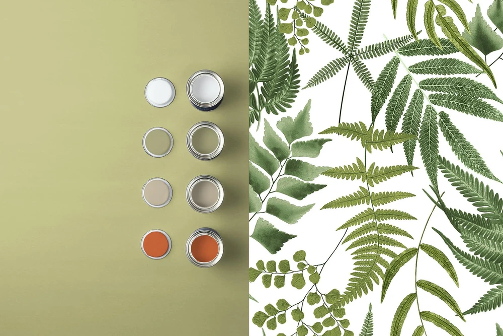 Midsummer Fern Lush Wallpaper - 107880_FLATLAY_MIDSUMMER FERN LUSH_01.jpg