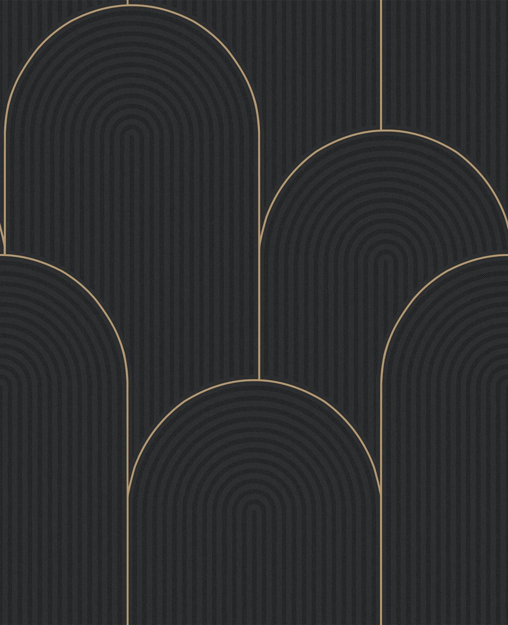 Lancet Black & Gold Wallpaper - 118020_TILE_LANCET BLACK & GOLD_01.jpg