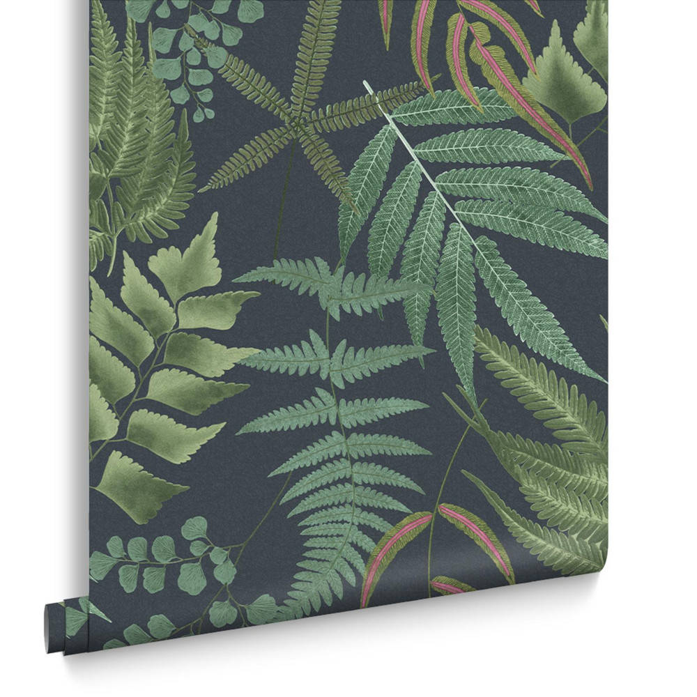 Midsummer Fern Navy Wallpaper - 107881_DIGITAL ROLL_MIDSUMMER FERN NAVY_01.jpg