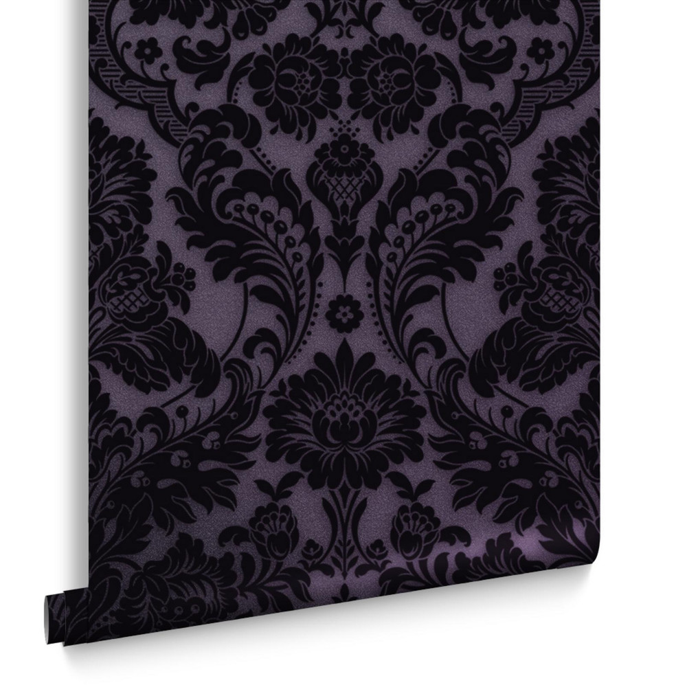 Gothic Damask Plum Wallpaper - 106586_DIGITAL ROLL_GOTHIC DAMASK PLUM_01.jpg
