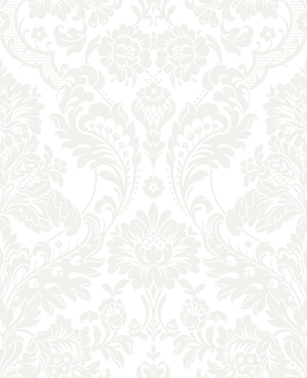 Gothic Damask Flock White Wallpaper - 104565_TILE_GOTHIC DAMASK FLOCK WHITE_01.jpg