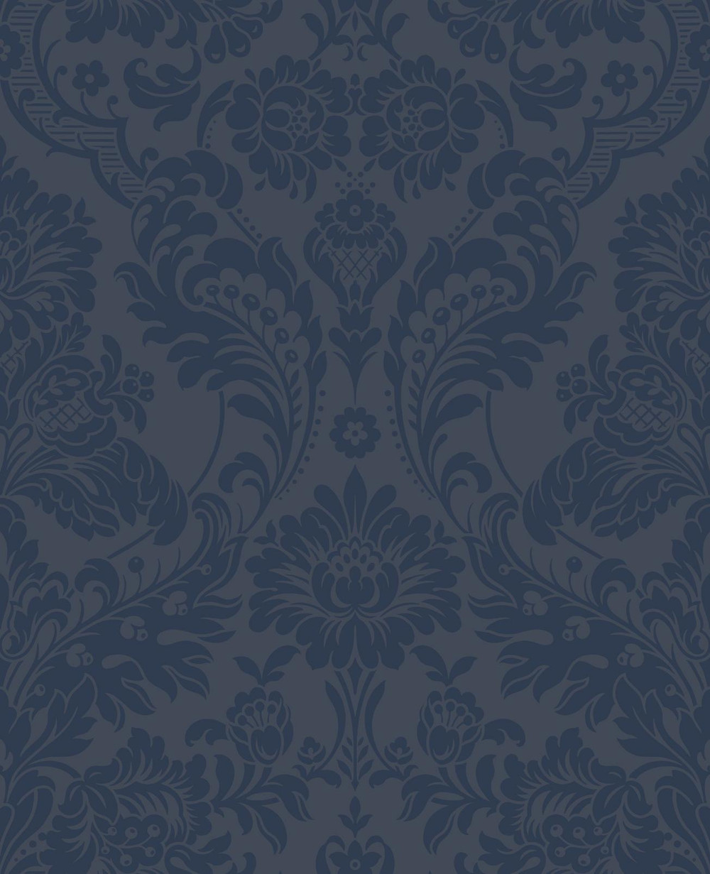 Gothic Damask Flock Cobalt Wallpaper - 104563_TILE_GOTHIC DAMASK FLOCK COBALT_01.jpg