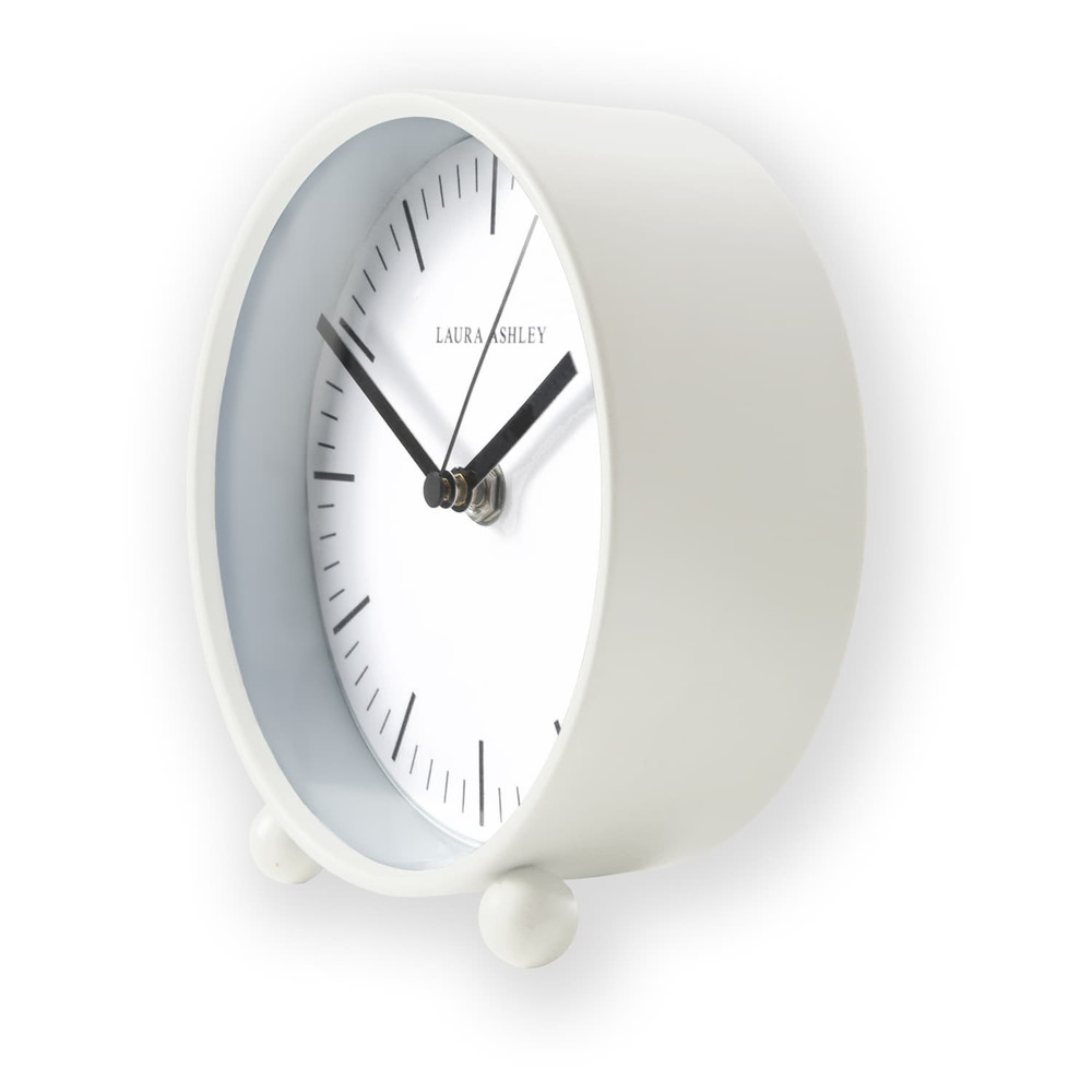 Twyford Ivory Small Bedside Clock