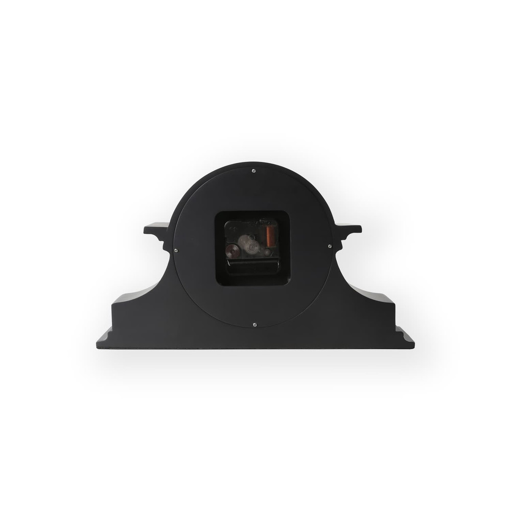 Edith Charcoal Grey Mantel Clock