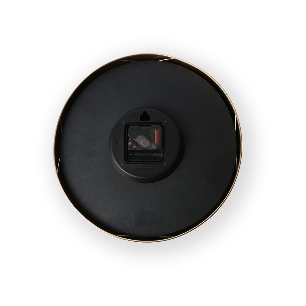 Glenn Gold Contemporary Metal Clock