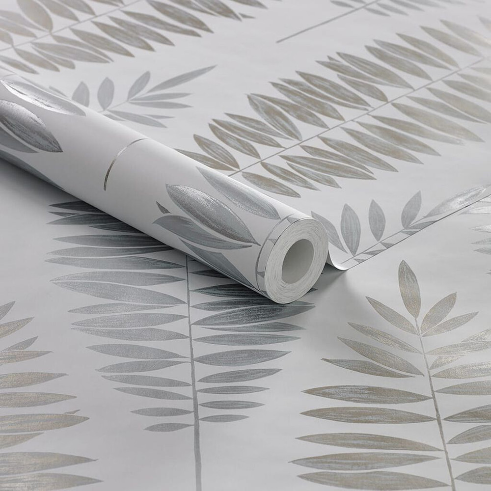 lucia duck egg wallpaper