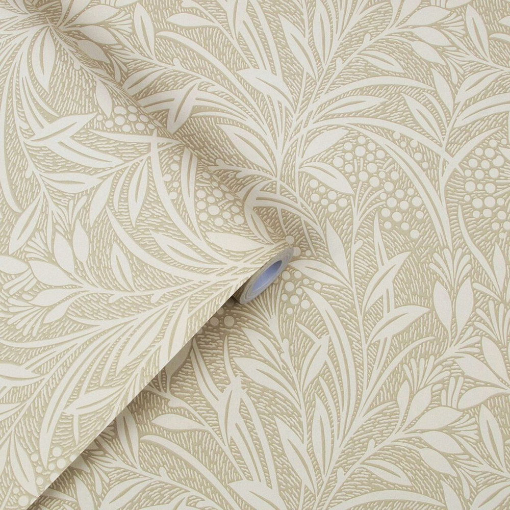 Laura Ashley Barley Natural Wallpaper