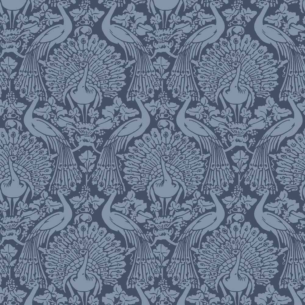 laura ashley peacock damask dusky seaspray wallpaper