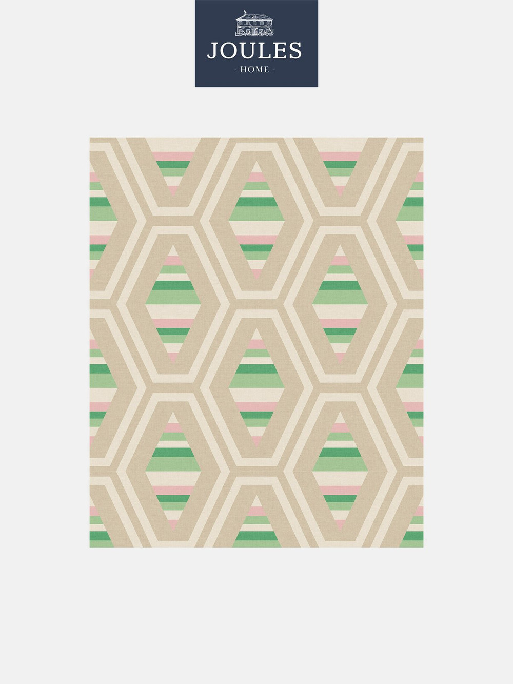 Joules Hallaton Kilim Garden Greens Wallpaper - 118581_TILE_HALLATON KILIM GARDEN GREENS_01.jpg