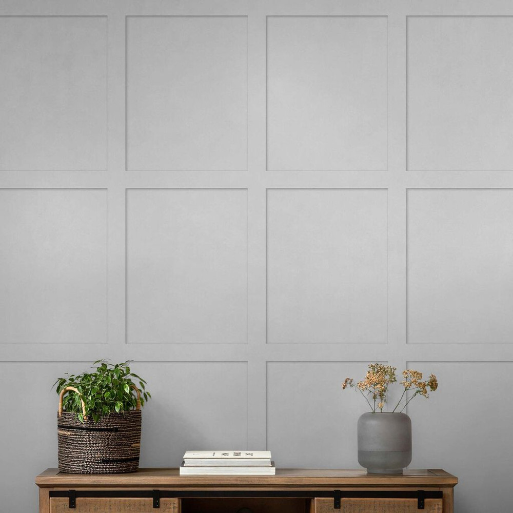next country panel grey wallpaper