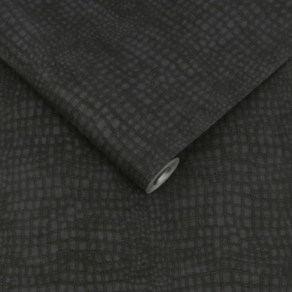 Crocodile Black Wallpaper