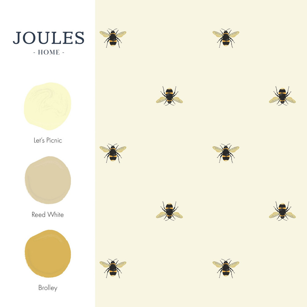 Joules Botanical Bee Creme Wallpaper - 118544_FLATLAY_BOTANICAL BEE CREME_01.jpg