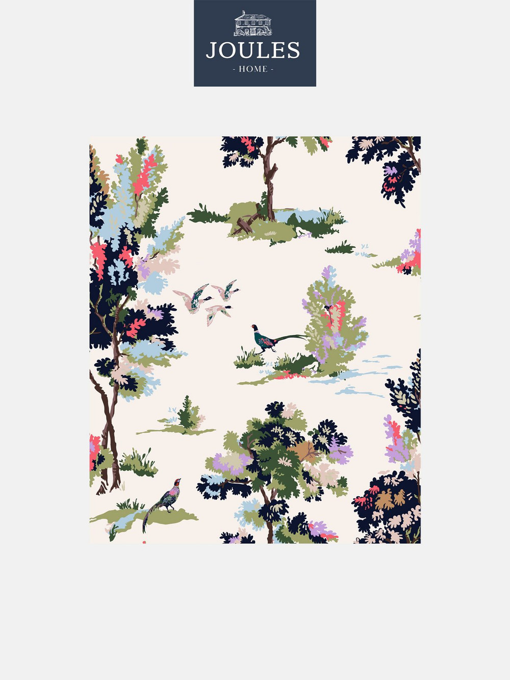 Joules Woodland Scene Dawn Grey Wallpaper - 118563_TILE_WOODLAND SCENE DAWN GREY_01.jpg